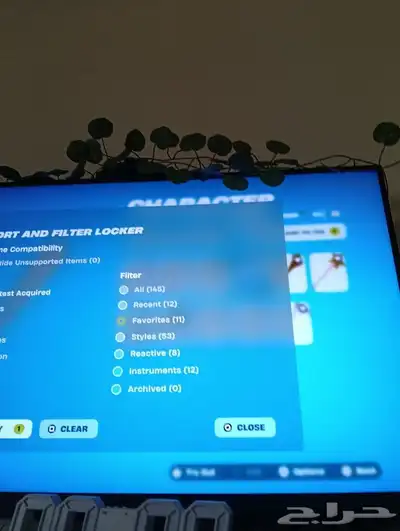 حساب فورتنايت للبيع فيه 108 سكنات واكسات 145 ورقصات كامله300 7