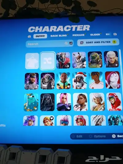 حساب فورتنايت للبيع فيه 108 سكنات واكسات 145 ورقصات كامله300 1