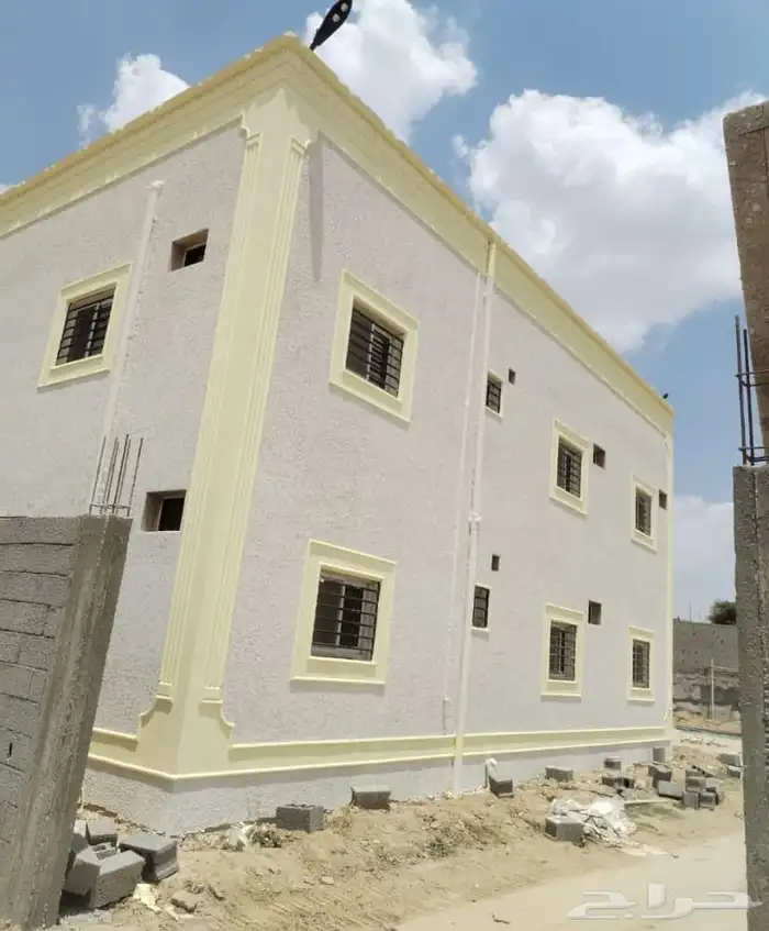 لياسه ملونة تغنيك عن الحجر وديكورت خرجيه اسمنتيه وبطاح اريض 9