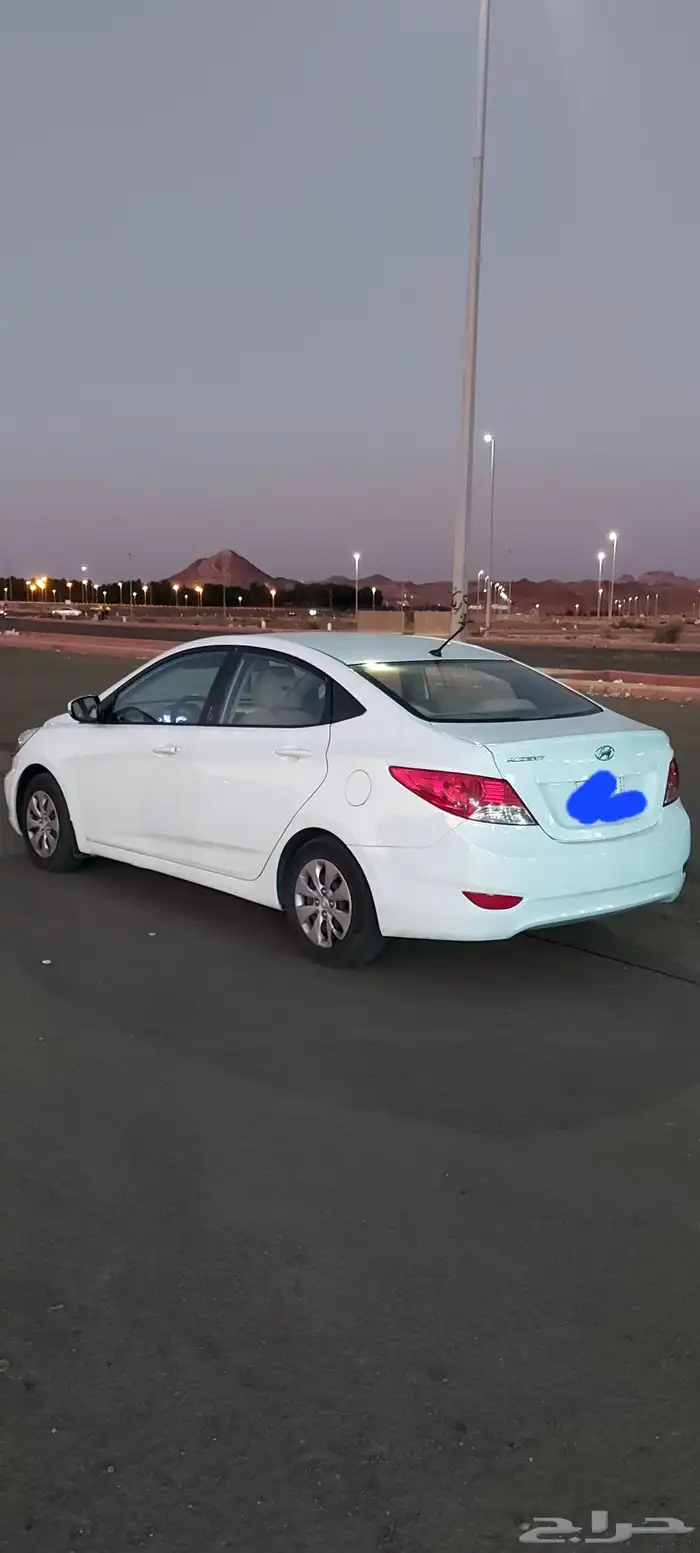 هونداي اكسنت موديل 2017 الايجار شهري و اسبوعي فقط 1