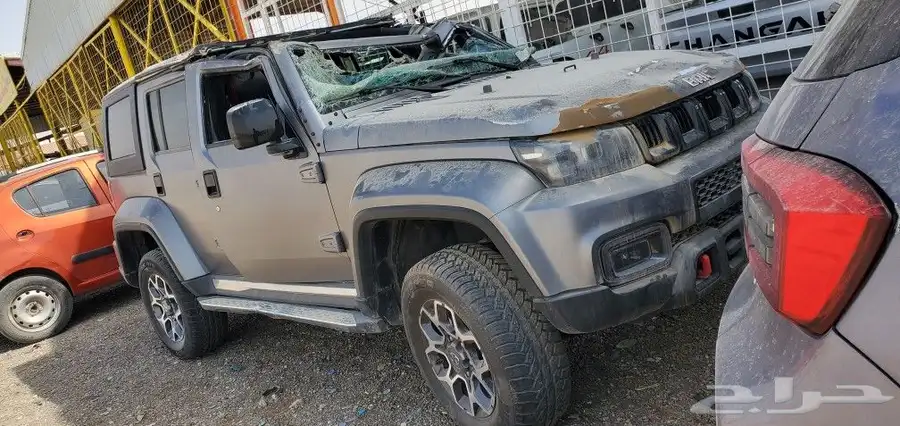 تشليح بايق او بايك صيني BAIC BJ40C موديل 2023 جيب توصل وتس 5