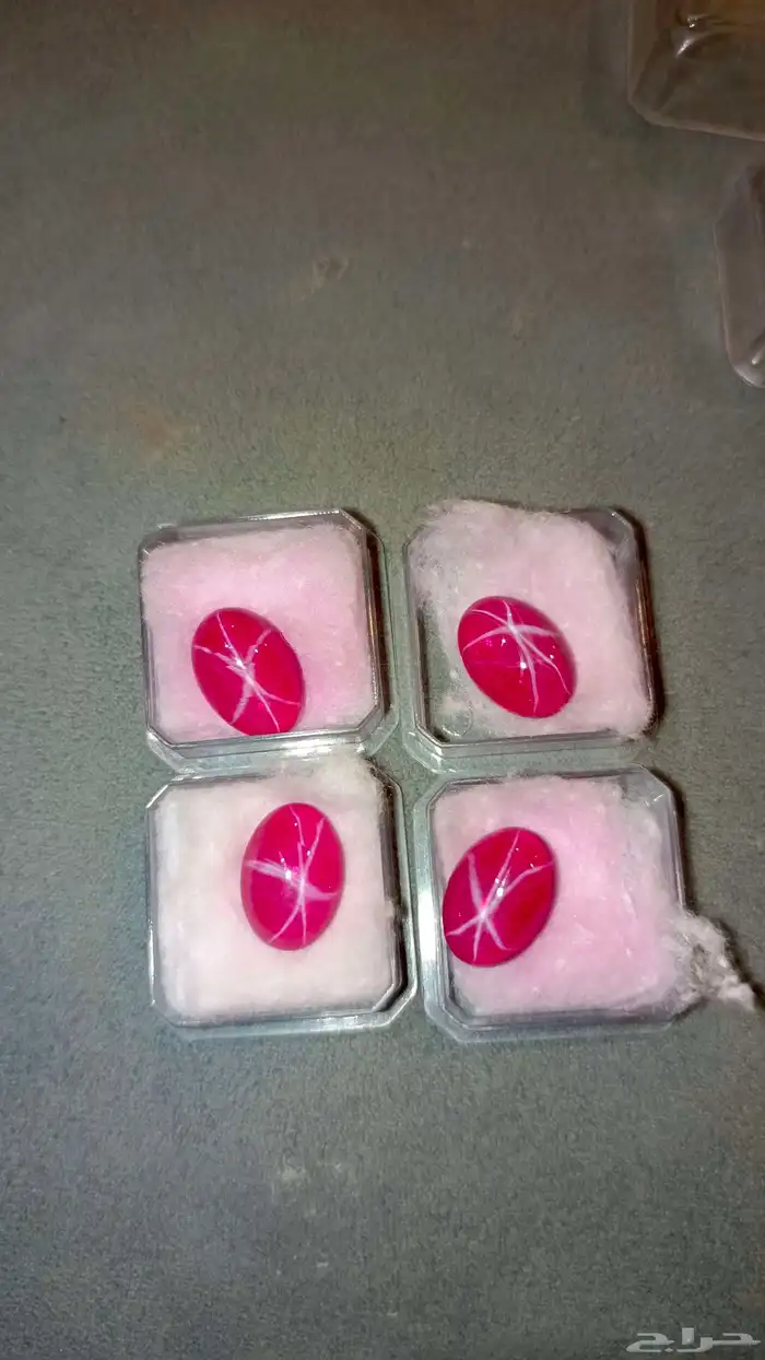 للبيع حجار ياقوت نجمي اصلي 0