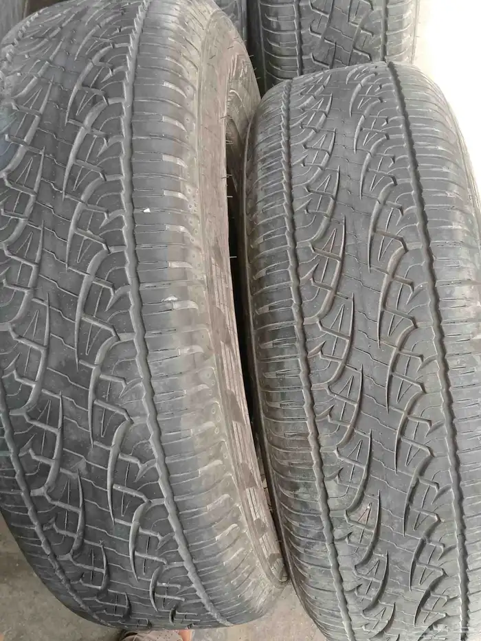 كفرات نص حجري مقاس 265 70 17 0