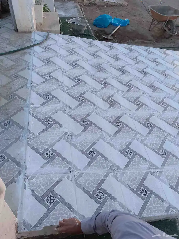 مبلط شغل معلم باكستاني ارخص شغل 2
