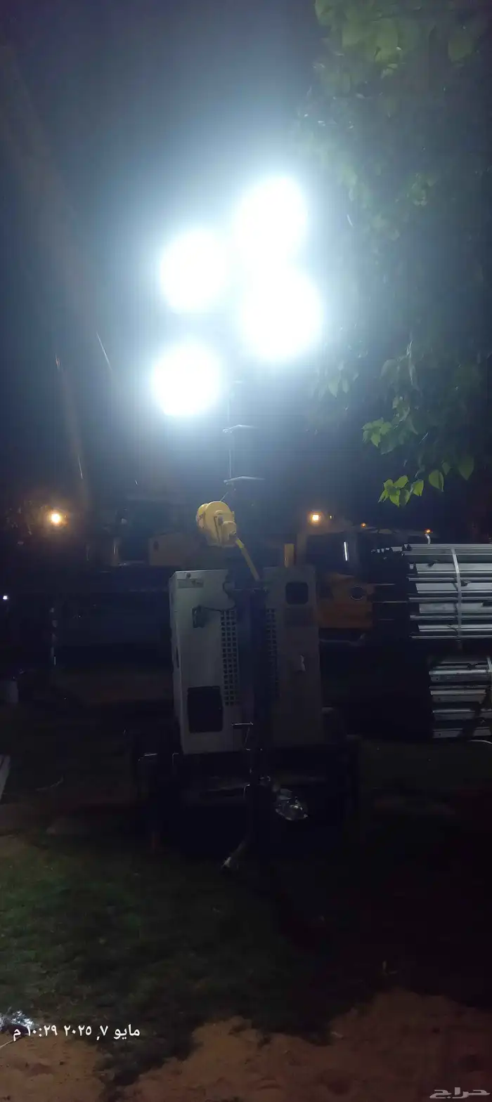 تاور لايت إيجار يومي شهري تورلايت ابراج انارة إضاءة كهرباء 2