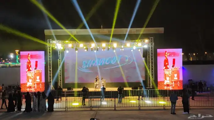 ايجار الاضاءة والصوت وشاشات العرض وتراس 13