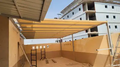 مظلات سيارت وبيوت شعر وسواتر 6