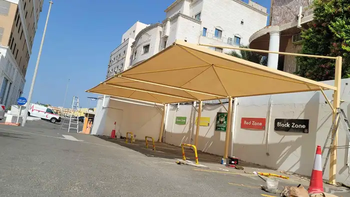 مظلات سيارت وبيوت شعر وسواتر 5