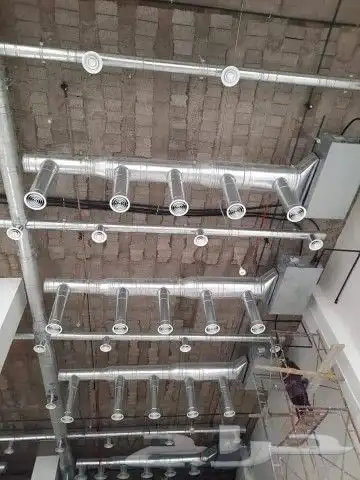 مكيفات مخفي مركزي ودكت تفصيل وتركيب جميع أعمال الدكت خاصه بن 1