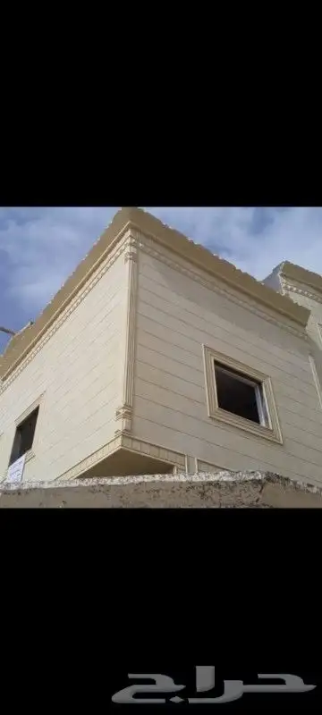 ديكورات خارجيه بالاسمنت الأبيض وبطحاء الرياض 9