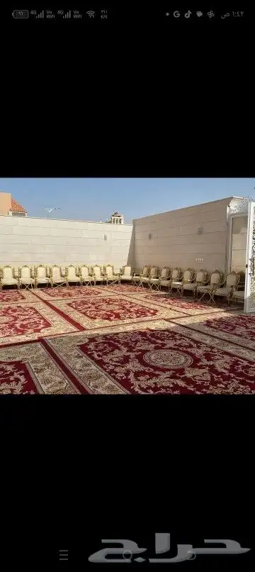 تاجير كنب مفرد كنب ثلاثي كراسي ملكي زل ملكي طاولات قزاز 0