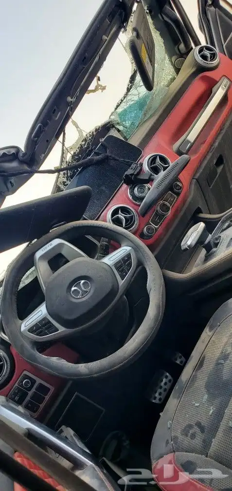 تشليح بايق او بايك صيني BAIC BJ40C موديل 2023 جيب توصل وتس 7