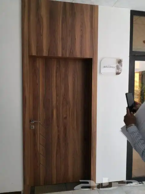 ابواب خشب جديد ابواب سنديان جوز غشرة مغنو 9