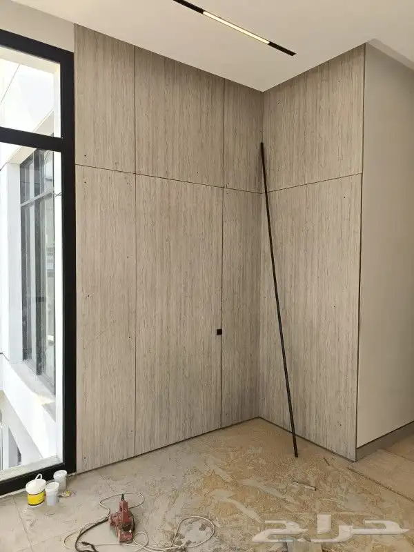 ابواب خشب جديد ابواب سنديان جوز غشرة مغنو 3