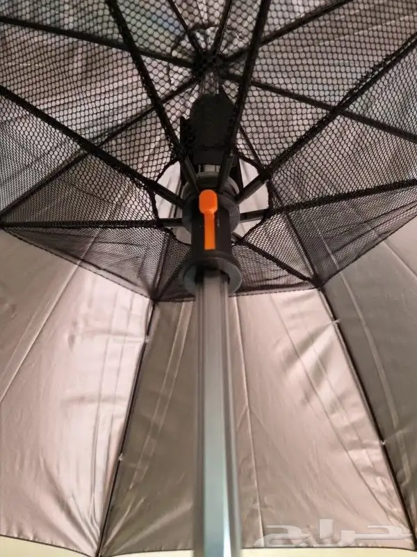 مظلات الكترونية مزود بمروحه وبخاخ الماء umbrella 2