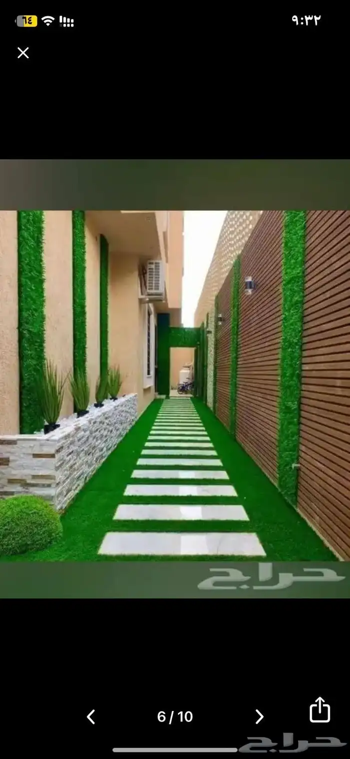 تنسيق حدائق ومظلات وعشب صناعي 5