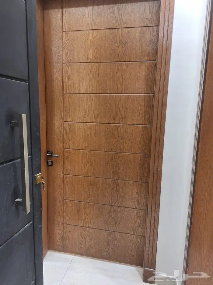 ابواب خشب جديد ابواب سنديان جوز غشرة مغنو 4