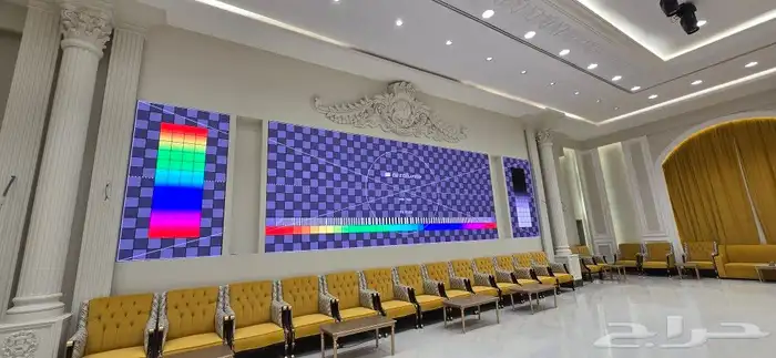 تأجير شاشات واضاءت وصوتيات معارض ومؤتمرات 3