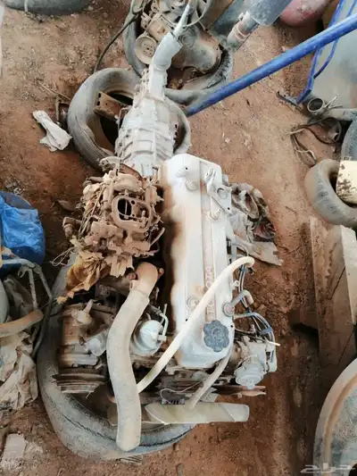 مكينة تايوتا 22R مع القير بحائل 1