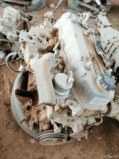 مكينة تايوتا 22R مع القير بحائل 4