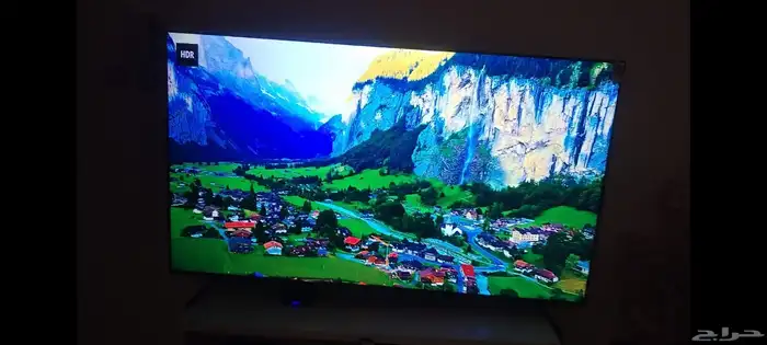 شاشة باناسونيك Panasonic 4k Smart TV داخل الضمان شبه الجديد 0