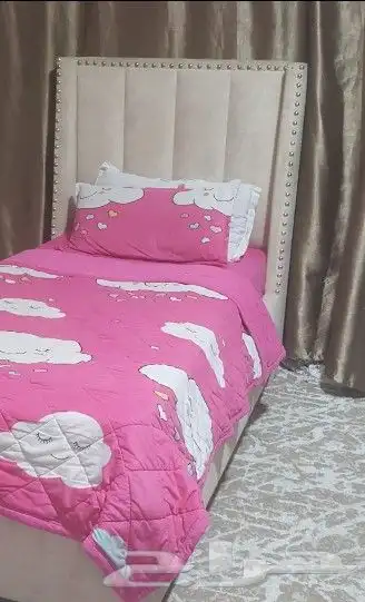 سرير لسه باقي جديد من ابيات ماله شهرين 0