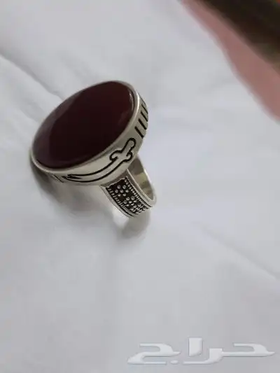 خواتم عقيق يمني 925 خالص 1