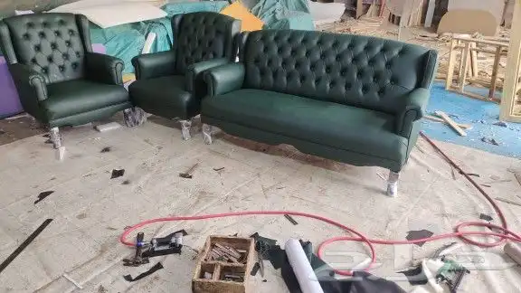 كنب مكتبي فخم ملكي كنب طقم كل الوان 4