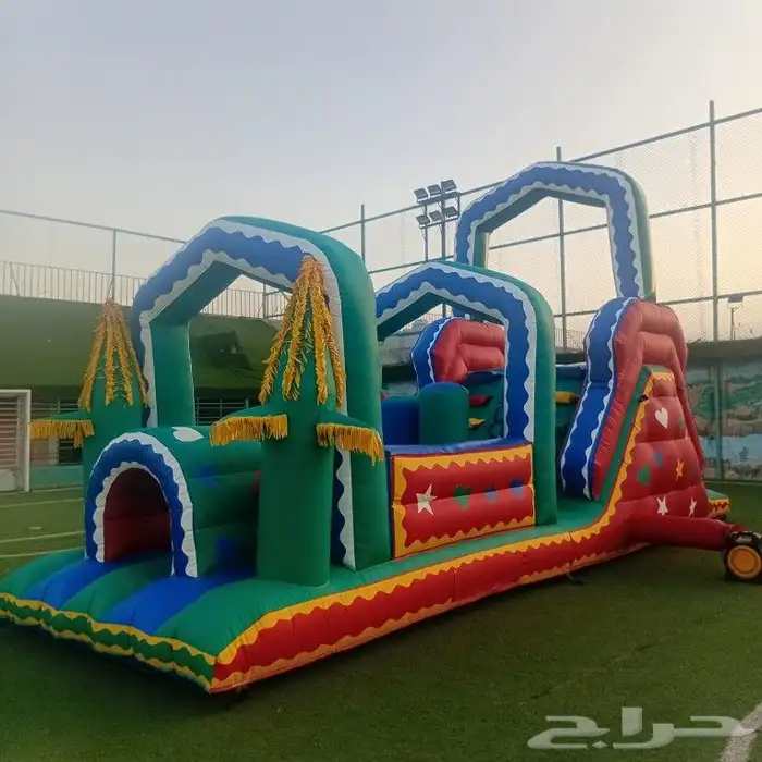 لتأجير نطيطات زحاليق مائيه متاهات ملعب صابوني 6