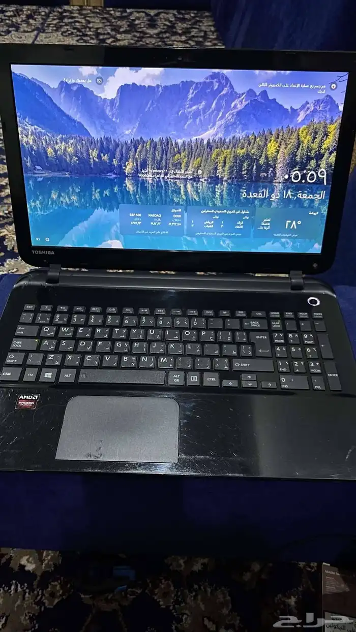 لابتوب توشيبه 2019 ( تم البيع) 1