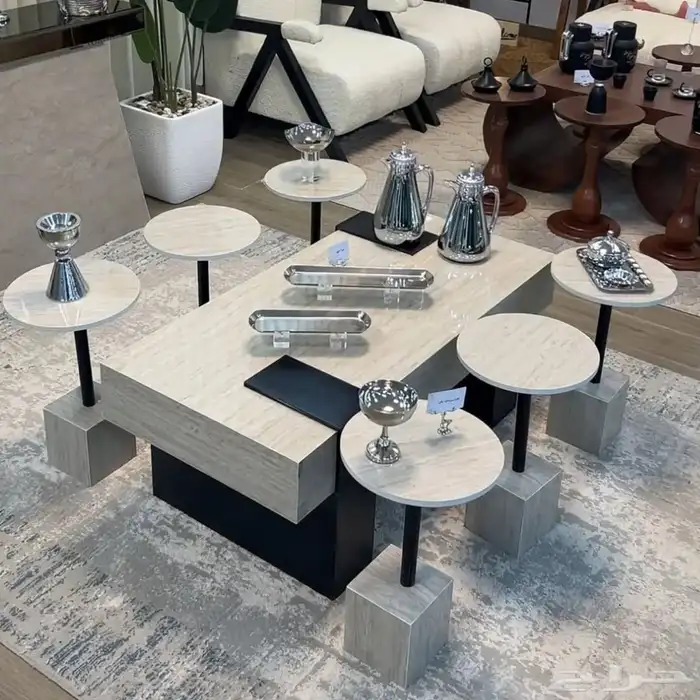 تفصيل طاولات تفصيل استقبال 6