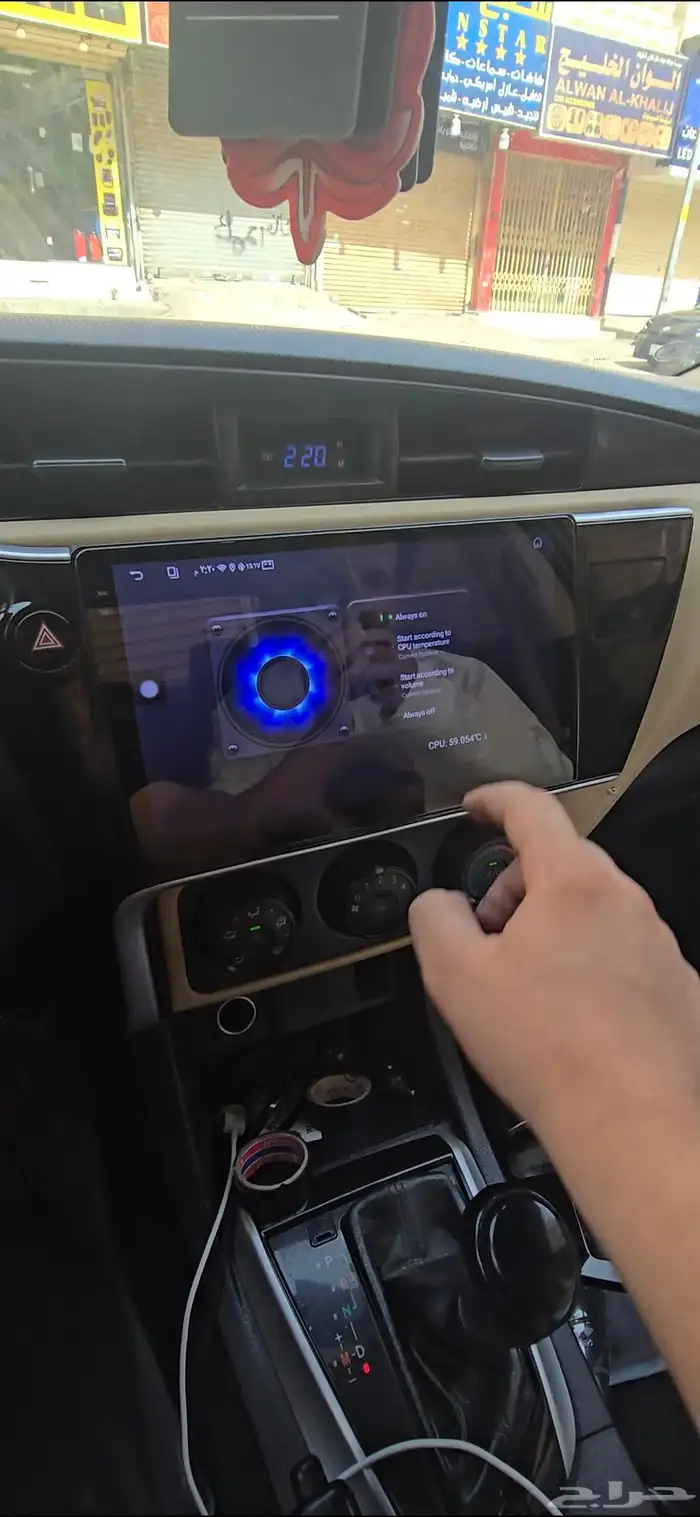 شاشه كورلا مديل 2018 1