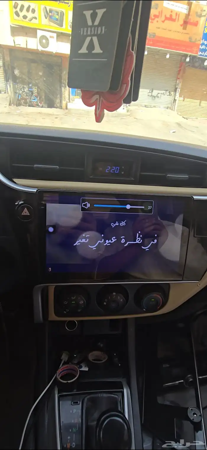 شاشه كورلا مديل 2018 3