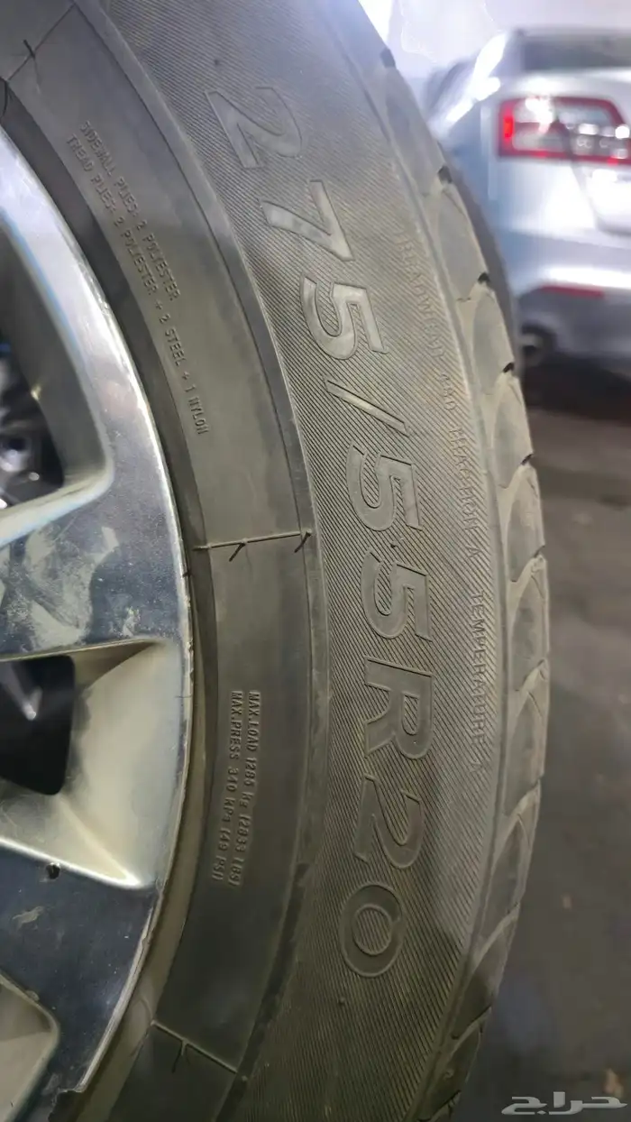 جنوط 20 مع كفرات نظيفة فورد F150 1