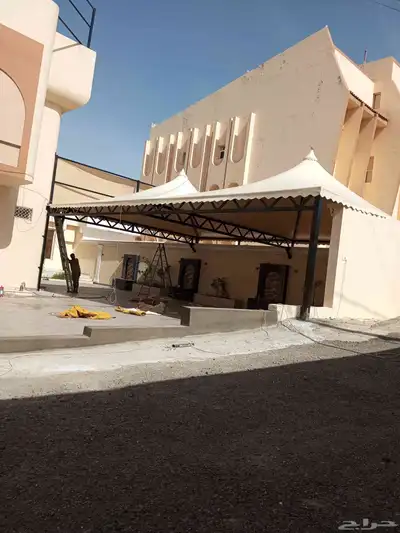 مظلات سيارات الباحه جلسات وسواتر 8