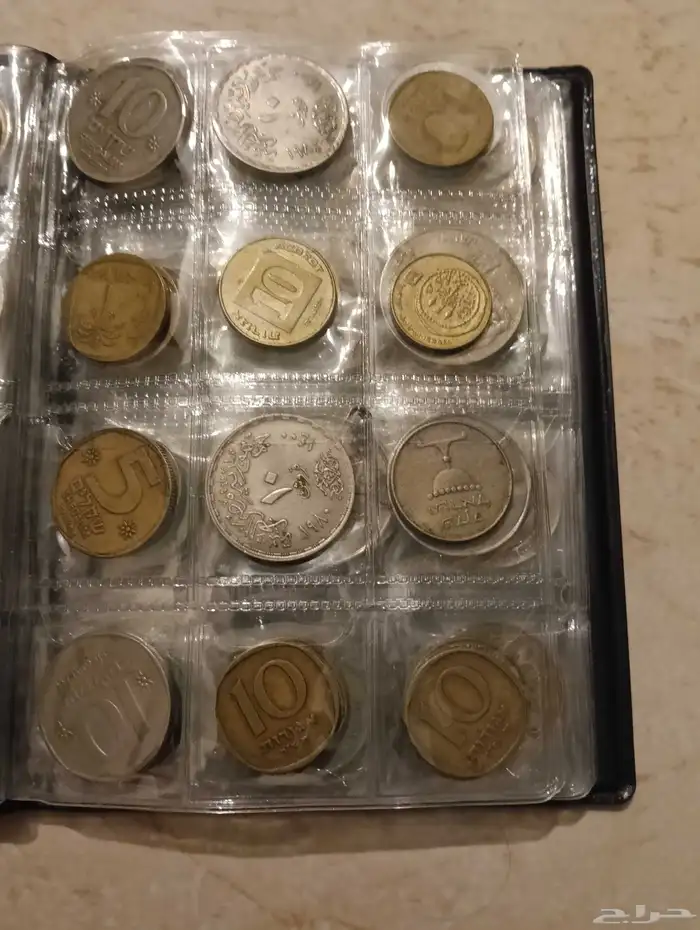 البوم عملات معدنيه يحتوي علي 120عمله 2