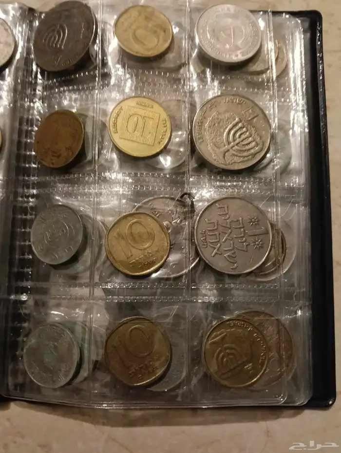 البوم عملات معدنيه يحتوي علي 120عمله 3