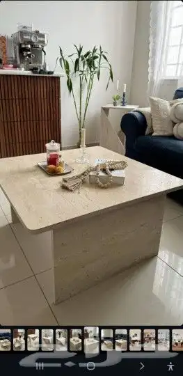 تفصيل طاولات حجر ورخام حسب الطلب 5