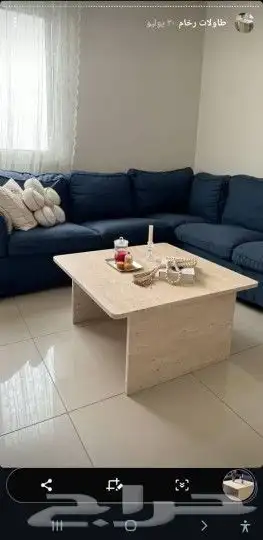 تفصيل طاولات حجر ورخام حسب الطلب 4