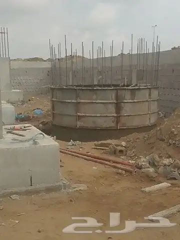 حفر خزان الميا  و بيار 1