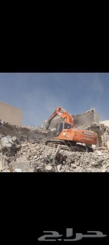 بوكلين لهدد مباني السكنيه مجان مقابل السكراب 0