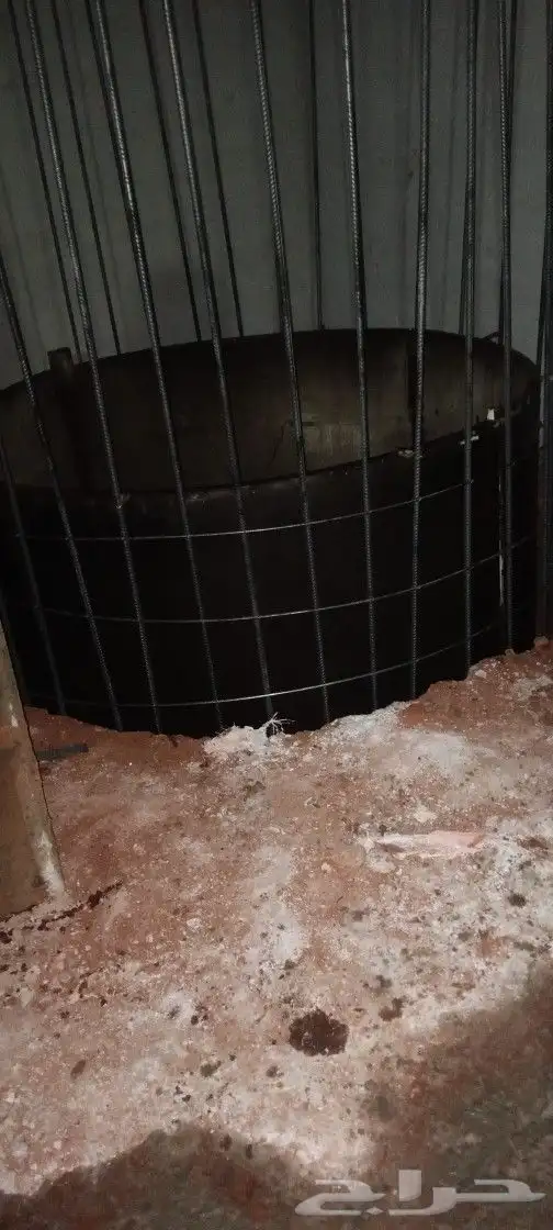 حفر خزان الميا  و بيار 4