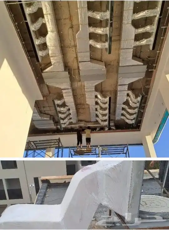 مكيفات مخفي مركزي ودكت تفصيل وتركيب جميع أعمال الدكت خاصه بن 0