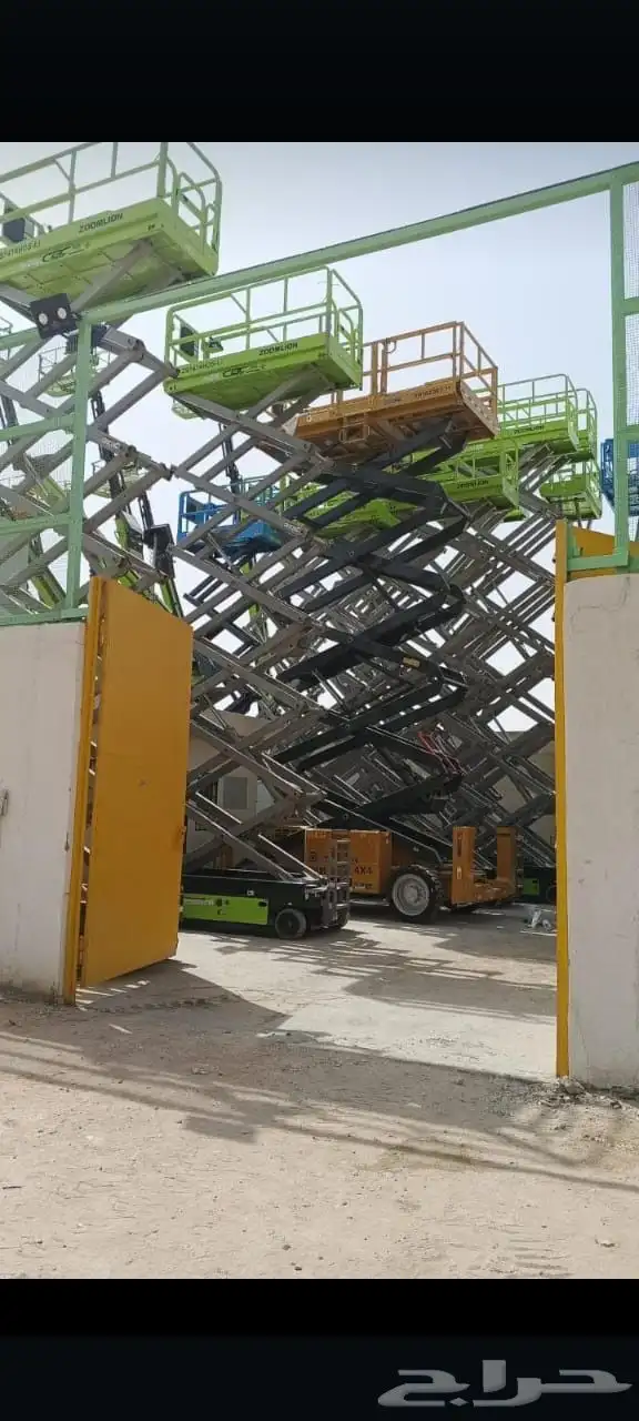 جيسبي رافعة شوكية سيزلفت مانلفت للايجار ايجار شهري يوم تاجير 7