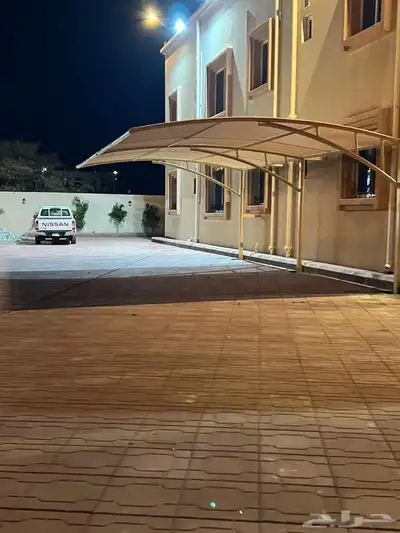 مظلات سيارات الباحه جلسات وسواتر 2