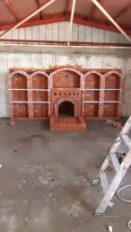 بيت شعر قرميد مظلات مشبات 13