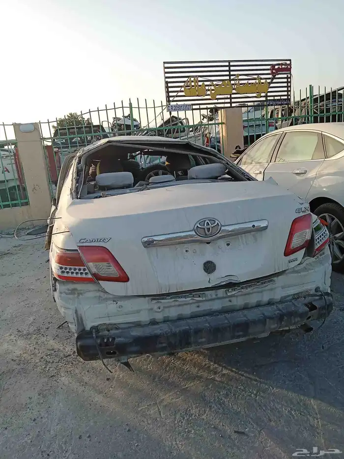 تويوتا كامري موديل 2010 قطع غيار فقط تشليح حصن مالك 1