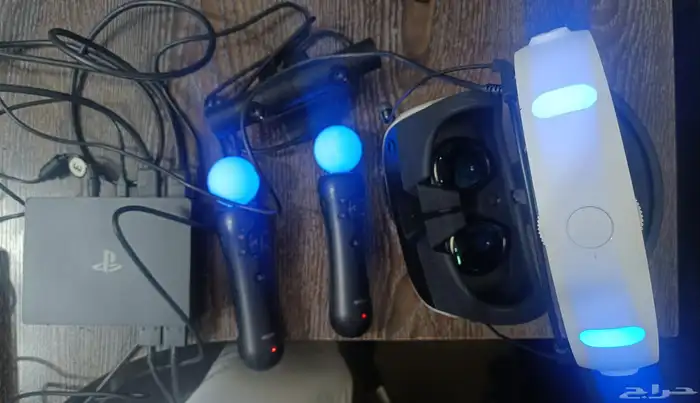 سوني PS VR1 نظارة واقع افتراضي وارد اليابان 2 يد تحكم حركة 4