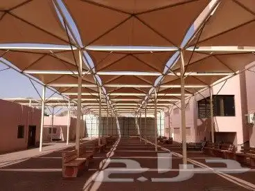 مظلات شد انشائي.مظلات سيارات. 0