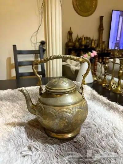 نحاسيات دلل لوحة ابريق شاي 0